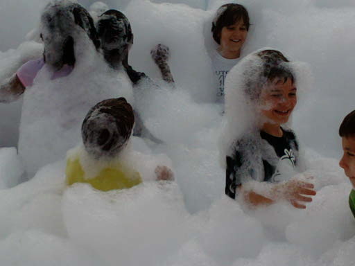kids foam party