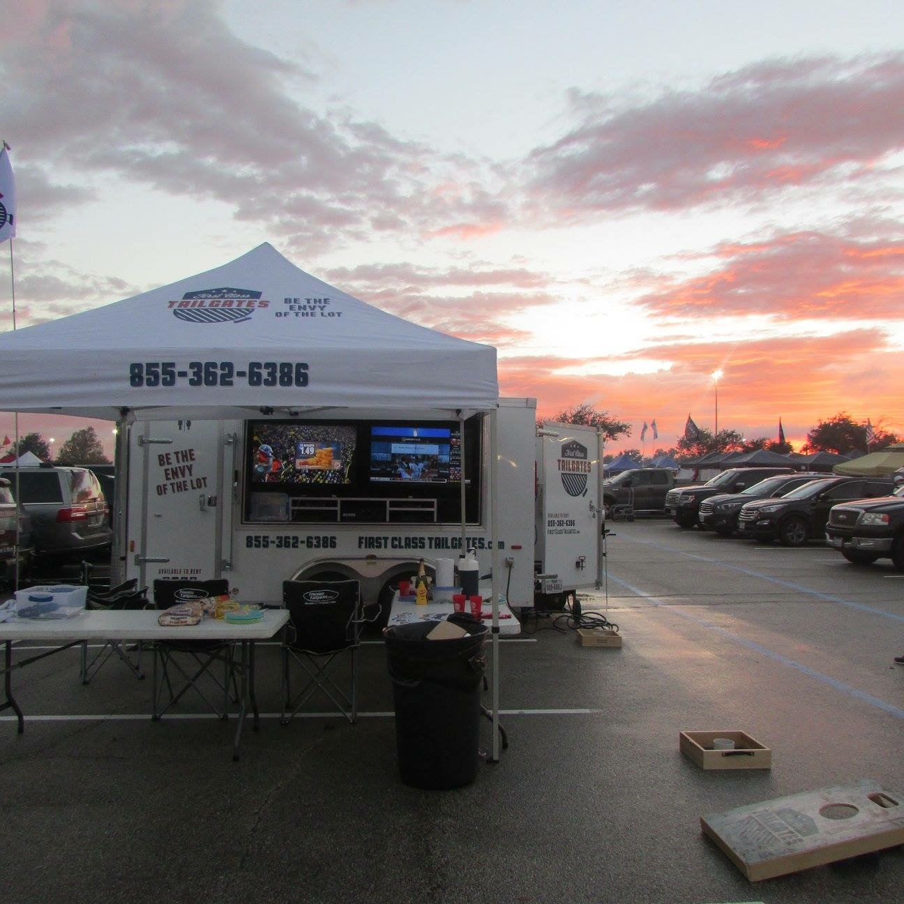 houston tailgate rental